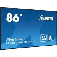 4948570123490 - 0 iiyama ProLite LH8675UHS-B1AG Signage Display 217cm (86 Zoll)