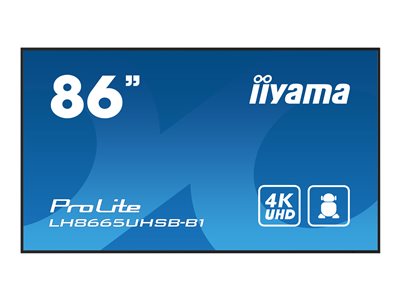 4948570123605 - IIYAMA 2170cm(86) LH8665UHSB-B1 169  2xHDMI+DP+2xUSB IPS retail (Speditionsversand)