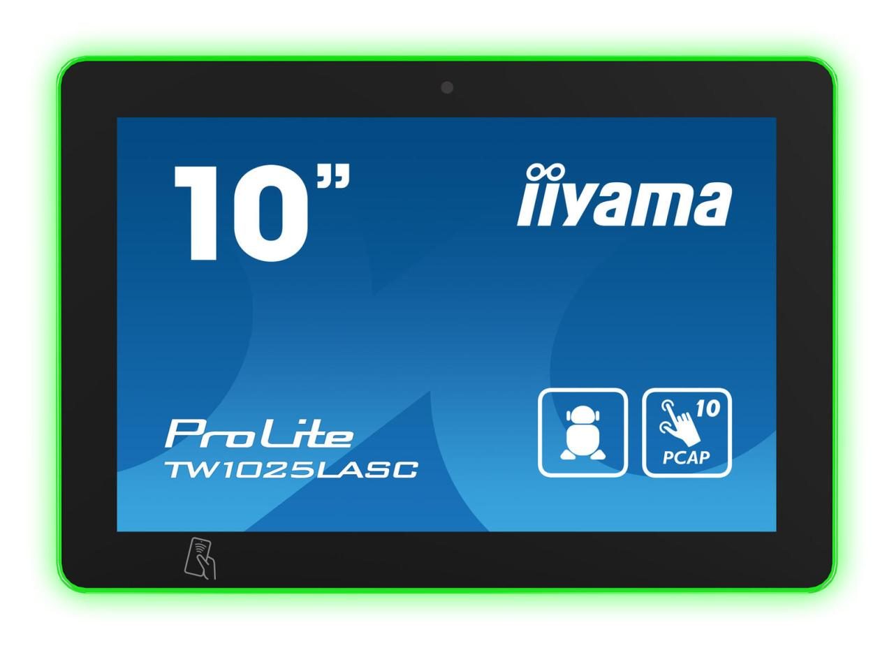 4948570124275 - iiyama ProLite TW1025LASC-B1PNR - touch panel PC RK3399 18 GHz - 4 GB - SSD 32 GB - LED 101