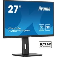 4948570125012 - 685cm 27 (2560x1440) iiyama XUB2797QSN-B2 169 QHD IPS 1ms 100Hz HDMI DP USB-C Speaker Pivot Black