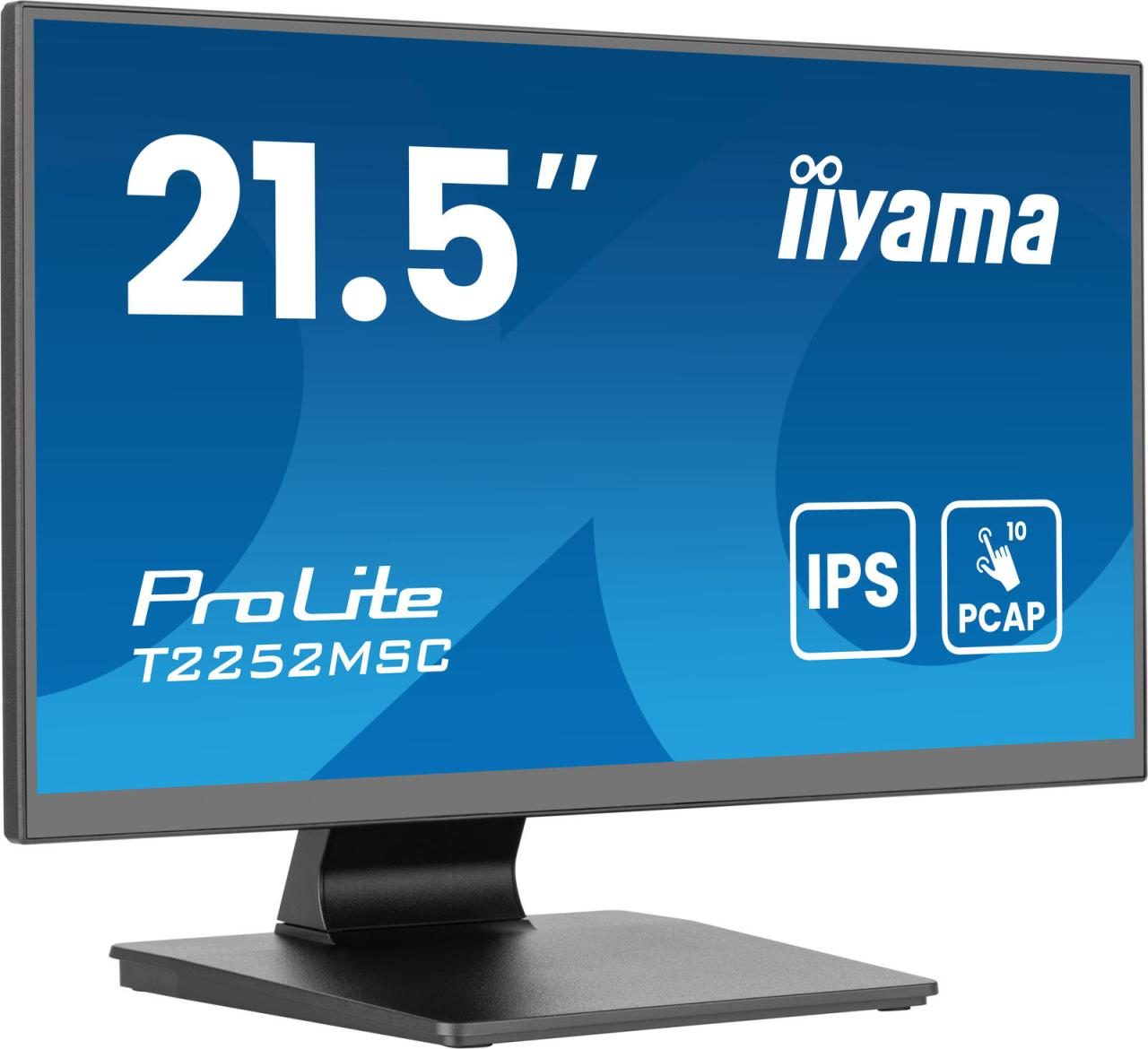 4948570125180 - 0 iiyama ProLite T2252MSC-B2AG PCAP 10-Punkt Multi-Touch-Monitor 545 cm (215)