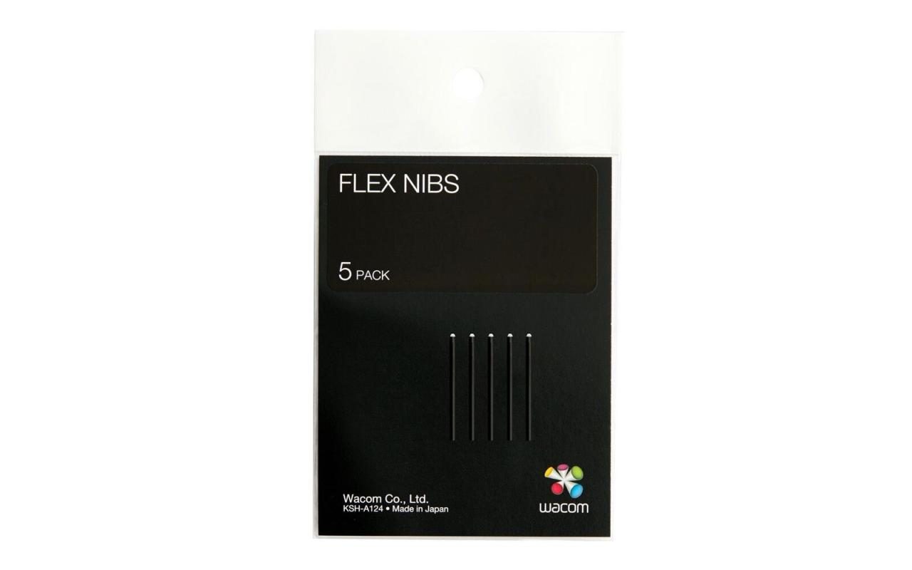 4949268790574 - Flex Pen Nibs for Intuos4 - Digitale Stiftspitze (Packung mit 5) - für Intuos4 Large Medium Small Wireless X-Large