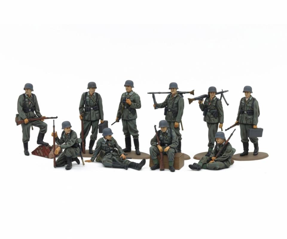 4950344326020 - 300032602 - 148 Fig-Set Dt Infanterie (10) 4950344326020 - 300032602 - 148 Fig-Set Dt Infanterie (10)