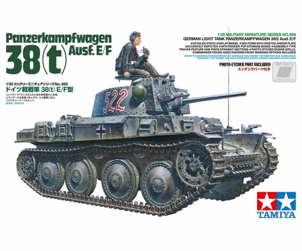 4950344353699 - 300035369 - 135 Dt Pzkpfw 38(t) Ausf E F (1)