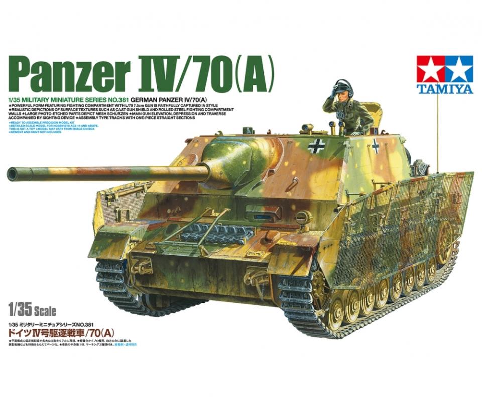 4950344353811 - Jagdpanzer IV 70(A) mit PE-Teilen