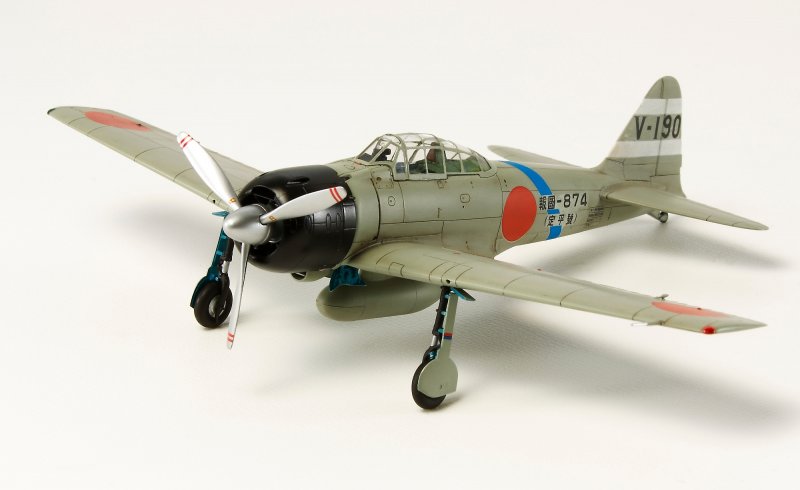 4950344607846 - 300060784 - 172 Mits A6M3 Zero Fighter Mo 32 Hamp