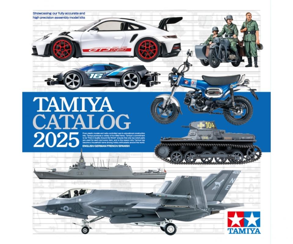 4950344644575 - TAMIYA Katalog 2025 (GB DE F E)