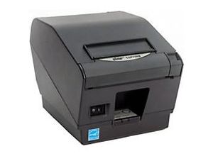 4951319228059 - TSP743IIU-24 GRY Thermal 80mm Wide Paper 24VDC (Requires PS60 PSU) Cutter USB Interface Charcoal Grey Case Receipt printer - Einfarbig - Thermodirekt