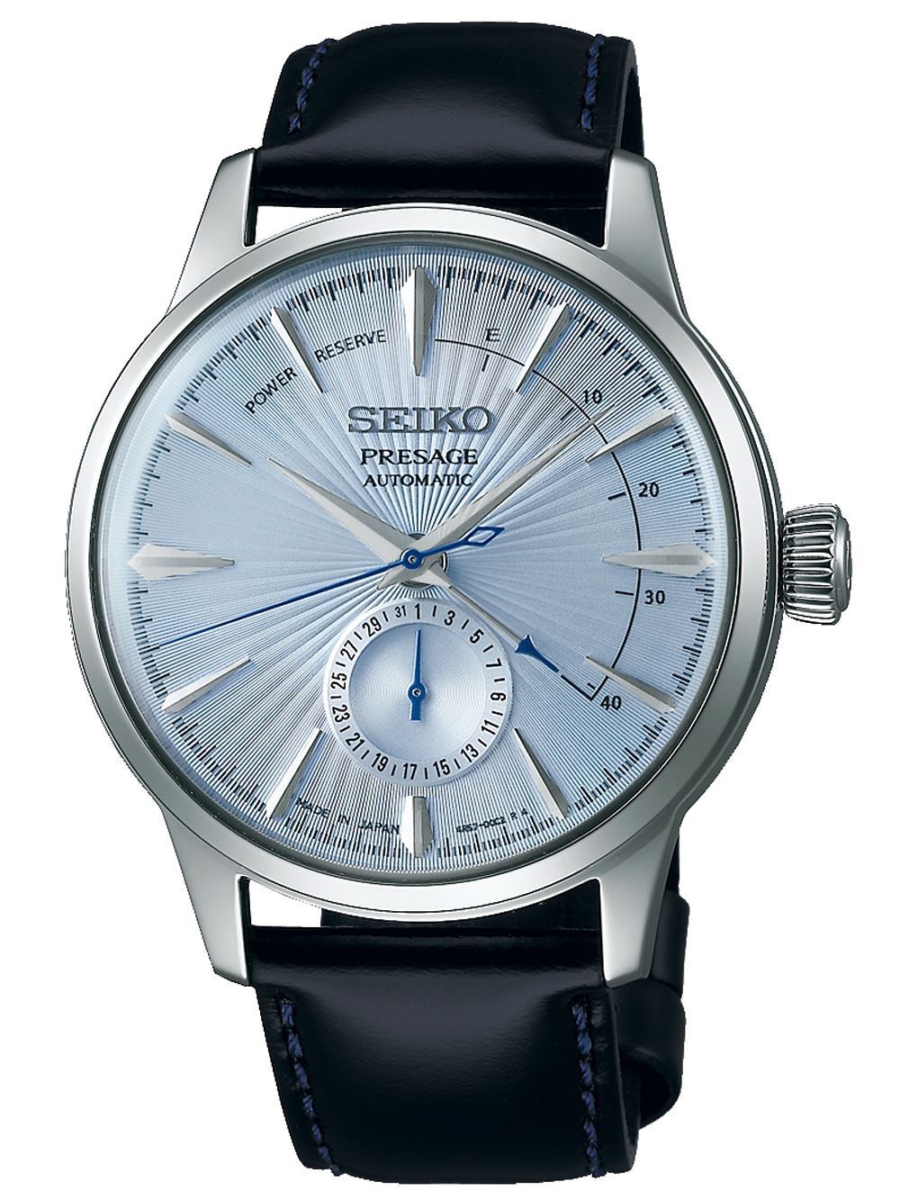 4954628214546 - Seiko Presage Cocktail Ice Blue SkydivingAutomatik SSA343J1 Herren Automatikuhr Klassisch schlicht