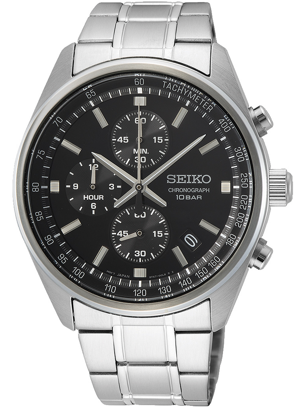 4954628235718 - Chronograph SEIKO Chrono SSB379P1 Armbanduhren silberfarben Herren Quarzuhren Armbanduhr Quarzuhr Herrenuhr Datum Stoppfunktion