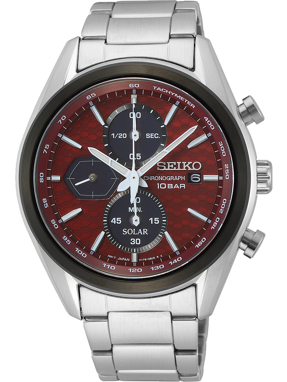 4954628235923 - Chronograph SEIKO SSC771P1 Armbanduhren silberfarben Herren Solaruhren Armbanduhr Herrenuhr Datum Stoppfunktion Solar Saphirglas