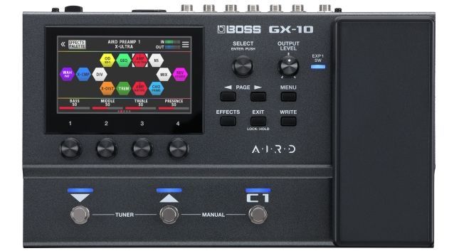 4957054522186 - GX-10 Multieffektgerät für E-Gitarre & E-Bass