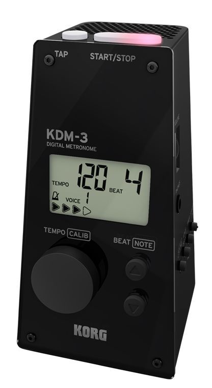 4959112175136 - KDM-3BK Digital-Metronom großer Speaker Volumenregler 8 Metronomsounds