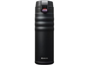 4960664914609 - Isolierflasche KYOCERA Flip Top Trinkflaschen Gr 500 ml schwarz Thermoflaschen Isolierflaschen und Trinkflaschen Fassungsvermögen 500 ml Höhe 21 cm