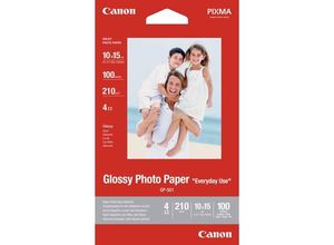 4960999293967 - Fotopapier GP-501 Glossy Everyday Use 0775B003 10x15cm für Inkjet 170g weiß hochglänzend einseitig bedruckbar 4960999293967 C 100 Blatt