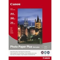4960999405377 - Fotopapier SG-201 Plus Semigloss 1686B021 A4 für Inkjet 260g weiß seidenmatt einseitig bedruckbar 4960999405377 20 Blatt