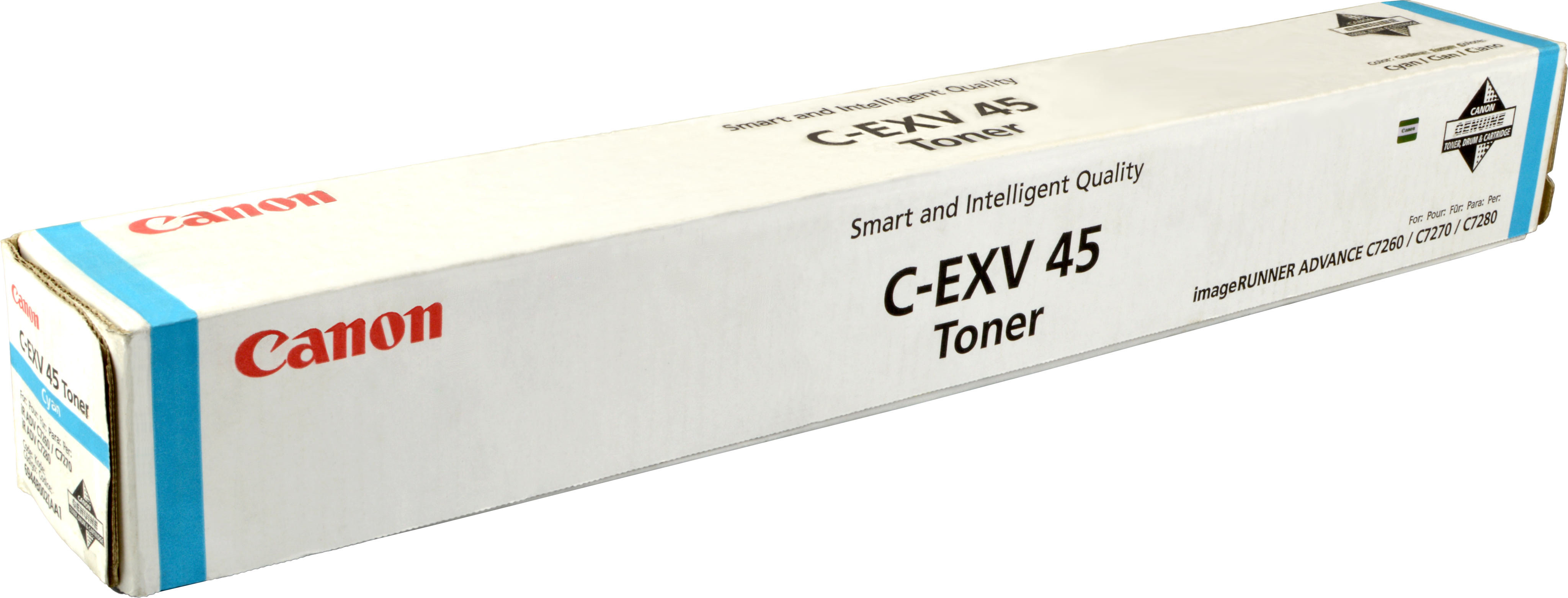 4960999918860 - C-EXV 45 - Cyan - Original - Tonerpatrone - für imageRUNNER C7260 C7260i C7270 (6944B002)