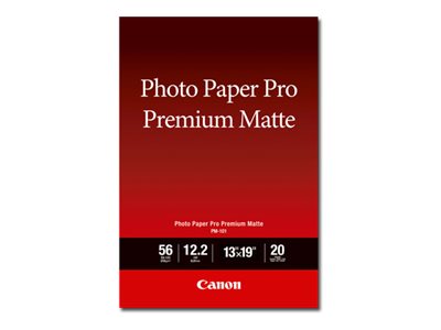 4960999986784 - Fotopapier PM-101 Pro Premium Matte 8657B007 A3+ für Inkjet 210g weiß matt einseitig bedruckbar 4960999986784 20 Blatt