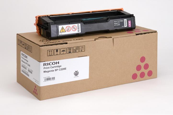 4961311037245 - Original Type SP C220E Toner magenta 2000 Seiten (406099) für SP C240DN SF