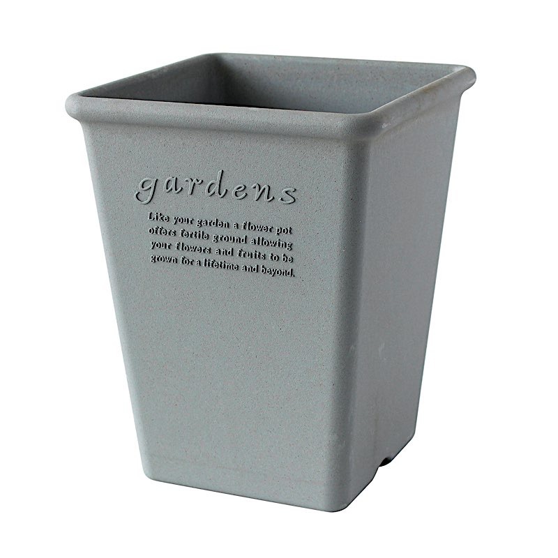 4966511241386 - Quadratischer Gartentopf n°190