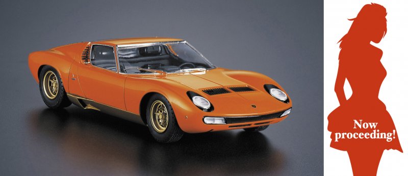 4967834204232 - Lamborghini Miura P400 SV mit Figur