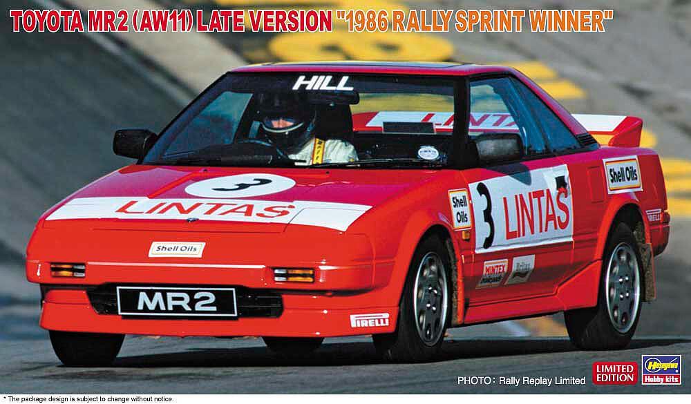 4967834206380 - Toyota MR2 späte Version 1986 Rally SprintWinner