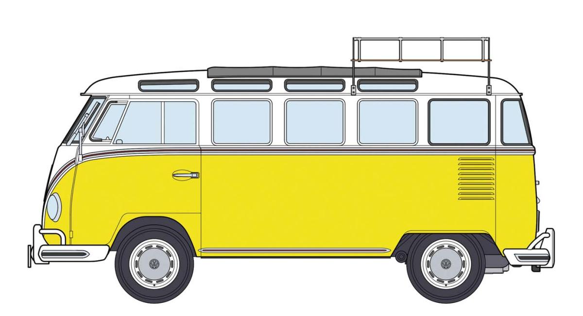 4967834206892 - Volkswagen Type 2 mit Dachträger