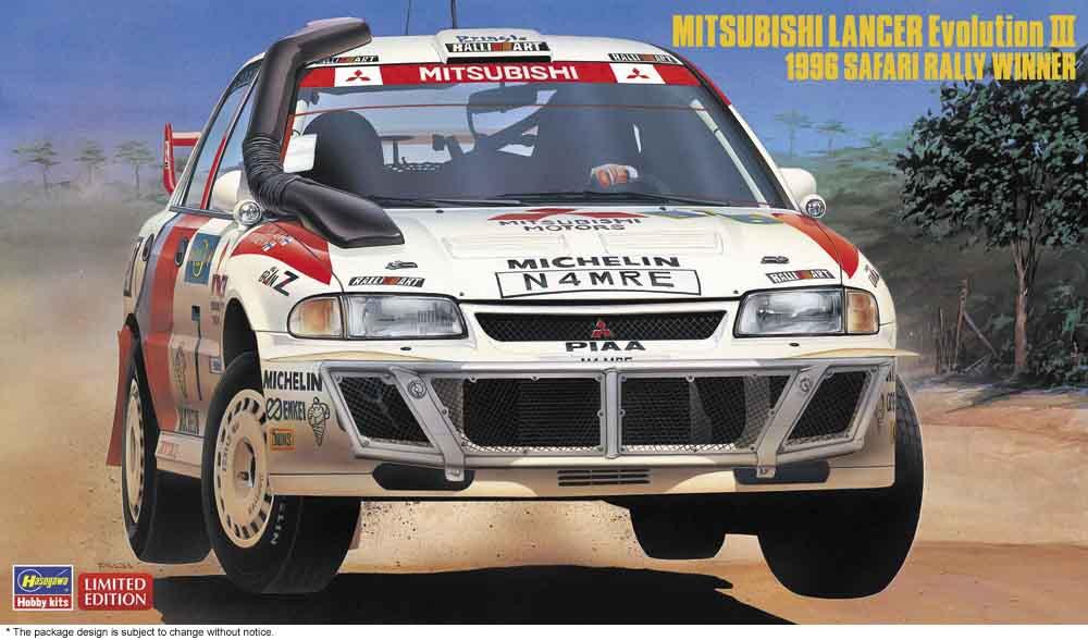 4967834207424 - Mitsubishi Lancer EVO III 1996 Safari Rally