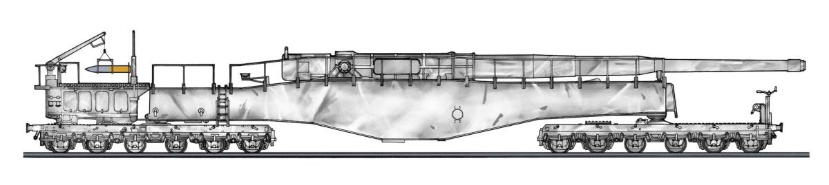 4967834300705 - Eisenbahngeschütz Leopold Wintertarnung