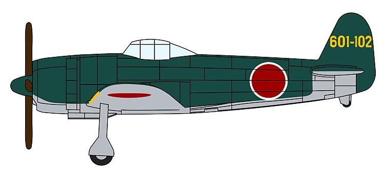 4967834721562 - Hasegawa 672156 - 1 450 Japanisches Flugzeug-Set für Flugzeugträger