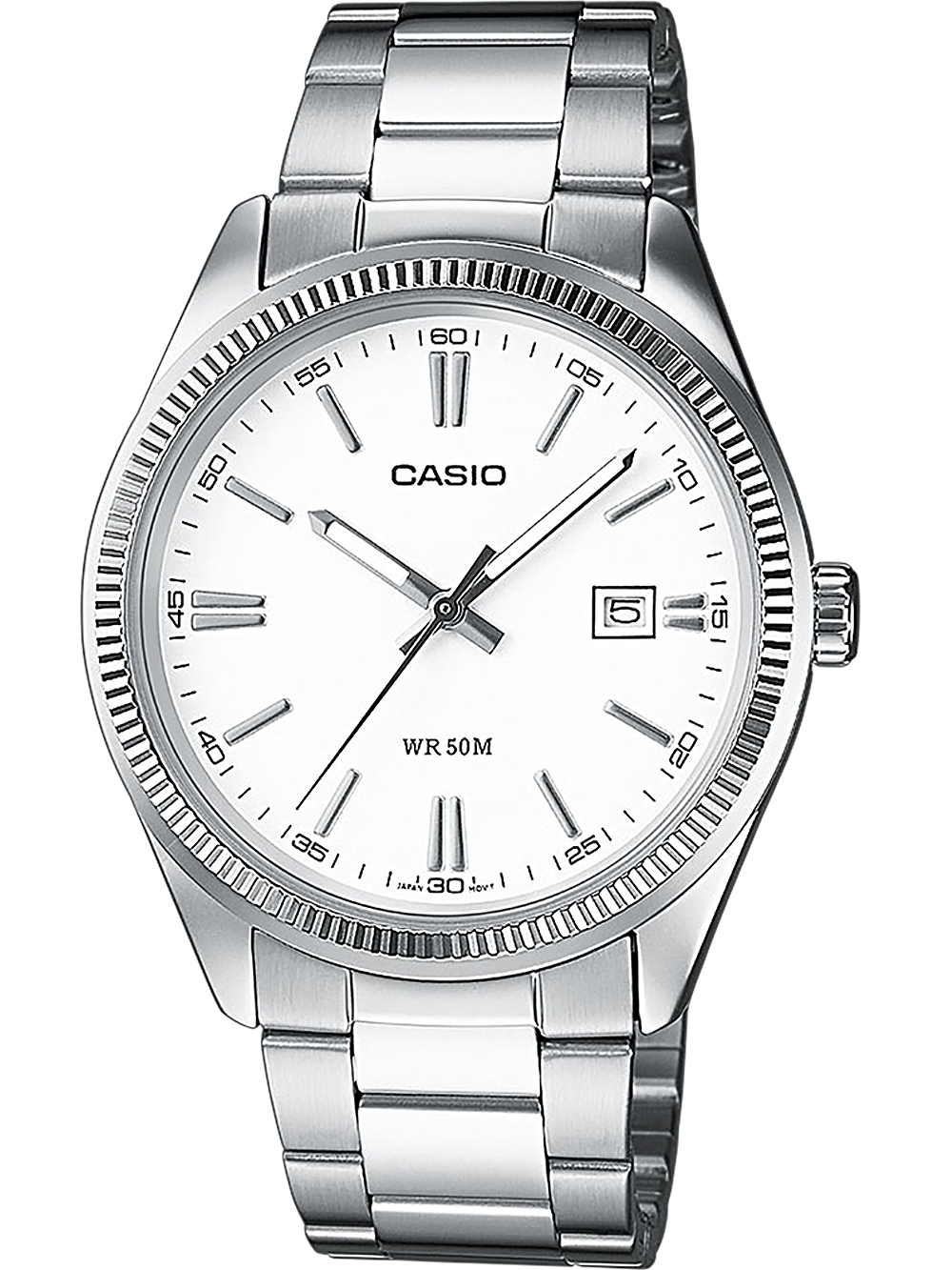 4971850070351 - Quarzuhr CASIO TIMELESS COLLECTION MTP-1302PD-7A1VEF Armbanduhren silberfarben Damen Armbanduhr Herrenuhr Damenuhr analog Datum Neo-Display