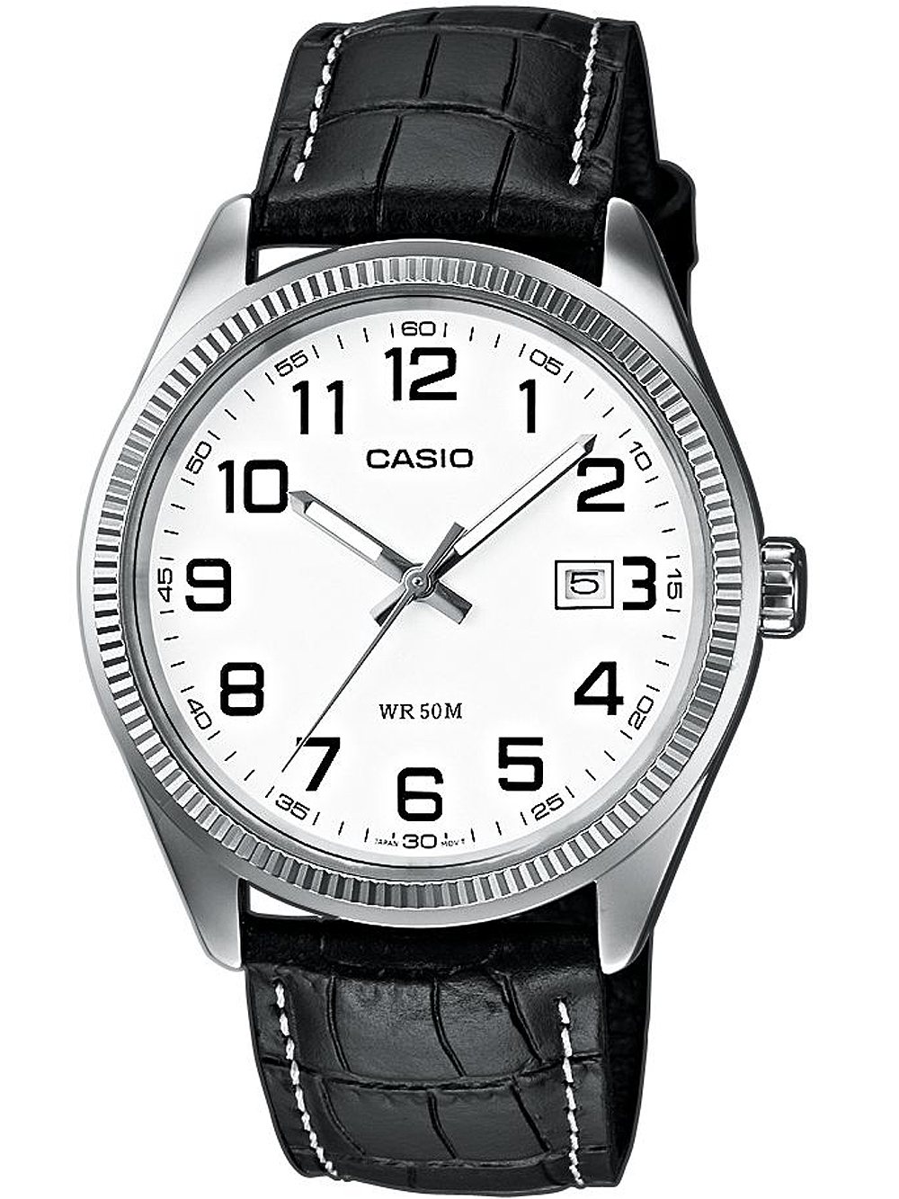 4971850070382 - Quarzuhr CASIO TIMELESS COLLECTION MTP-1302PL-7BVEF Armbanduhren schwarz Damen Armbanduhr Herrenuhr Damenuhr analog Datum