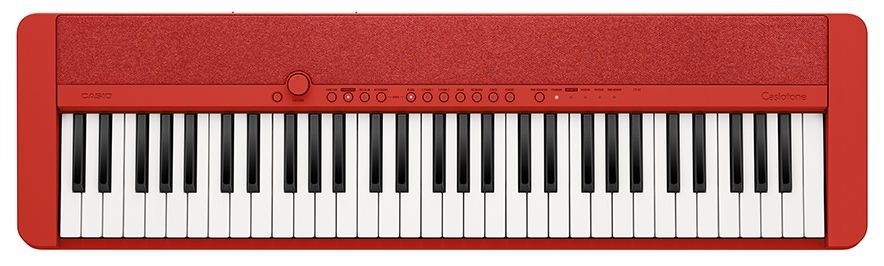 4971850315094 - Casio CT-S1 RD rot Piano-Keyboard inclNetzadapter USB