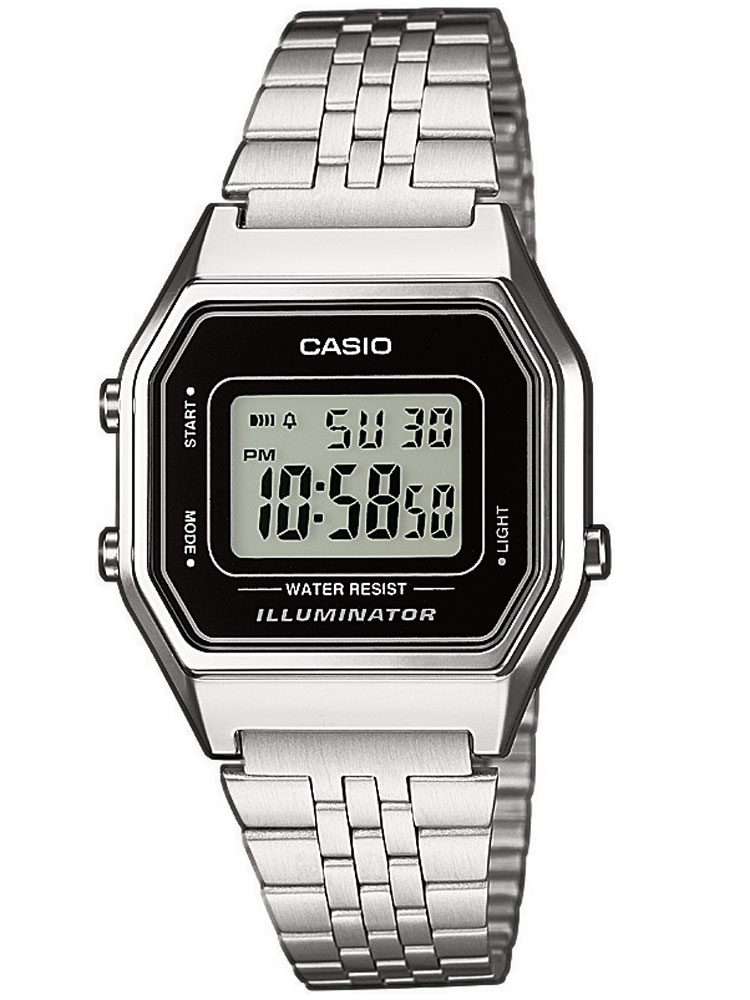 4971850923916 - CASIO LA680WEA-1EF Collection Unisex Damenuhr Herrenuhr 28mm 3ATM