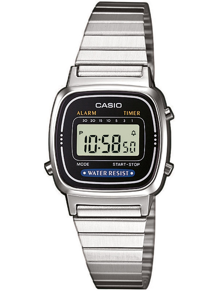 4971850965329 - CASIO LA670WEA-1EF Collection Damenuhr 24mm Unisex Damenuhr Herrenuhr 3ATM