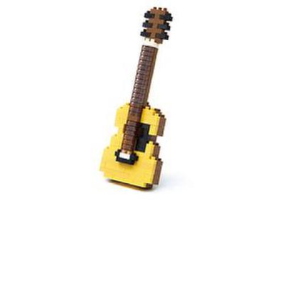 4972825144879 - Nanoblock Akustik Gitarre | Steckbausteine