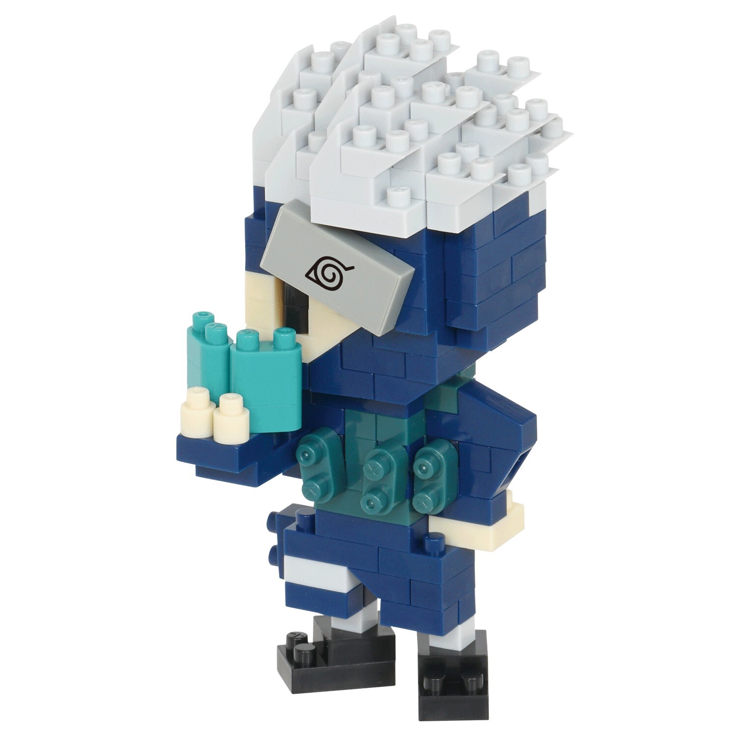 4972825224243 - Nanoblock-Figurine Naruto Shipuden Kakashi Hatake