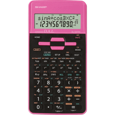 4974019939230 - Schulrechner EL-531 TH-PK 273 Funktionen Batterie Pink