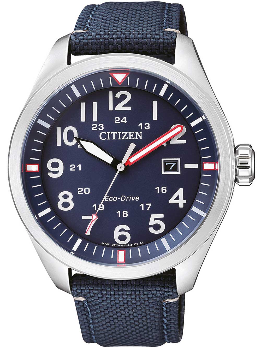 4974374266026 - Solaruhr CITIZEN AW5000-16L Armbanduhren blau Herren Solaruhren Armbanduhr Herrenuhr