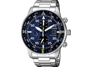 4974374273314 - Chronograph CITIZEN CA0690-88L Armbanduhren silberfarben Herren Armbanduhr Herrenuhr Solar Stoppfunktion Edelstahlarmband