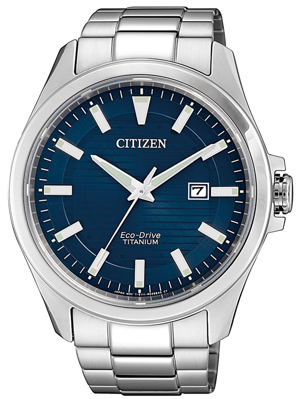 4974374288172 - Solaruhr CITIZEN BM7470-84L Armbanduhren silberfarben Herren Solaruhren Armbanduhr Herrenuhr Titan