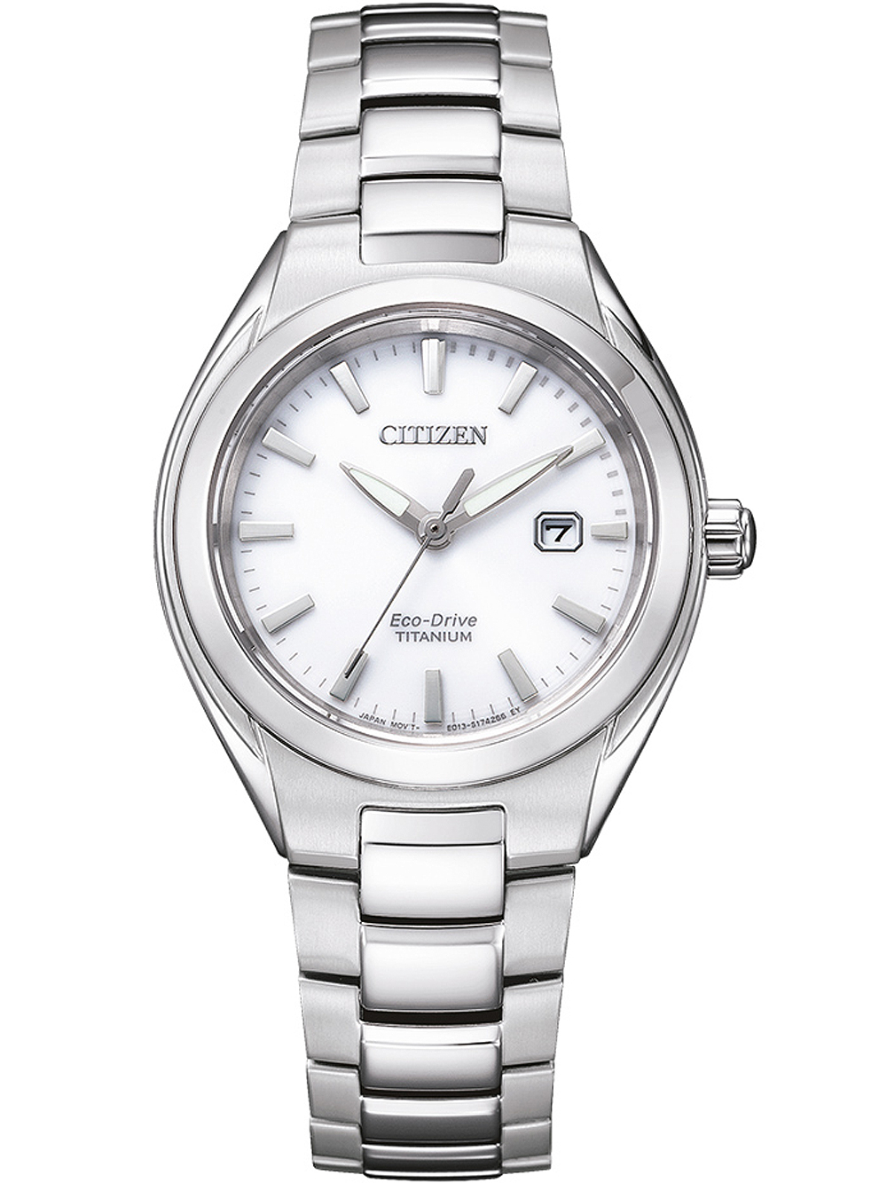 4974374307941 - Solaruhr CITIZEN Super Titanium EW2610-80A Armbanduhren silberfarben Damen Armbanduhr Damenuhr Titanarmbandbis 10 bar wasserdichtSaphirglas