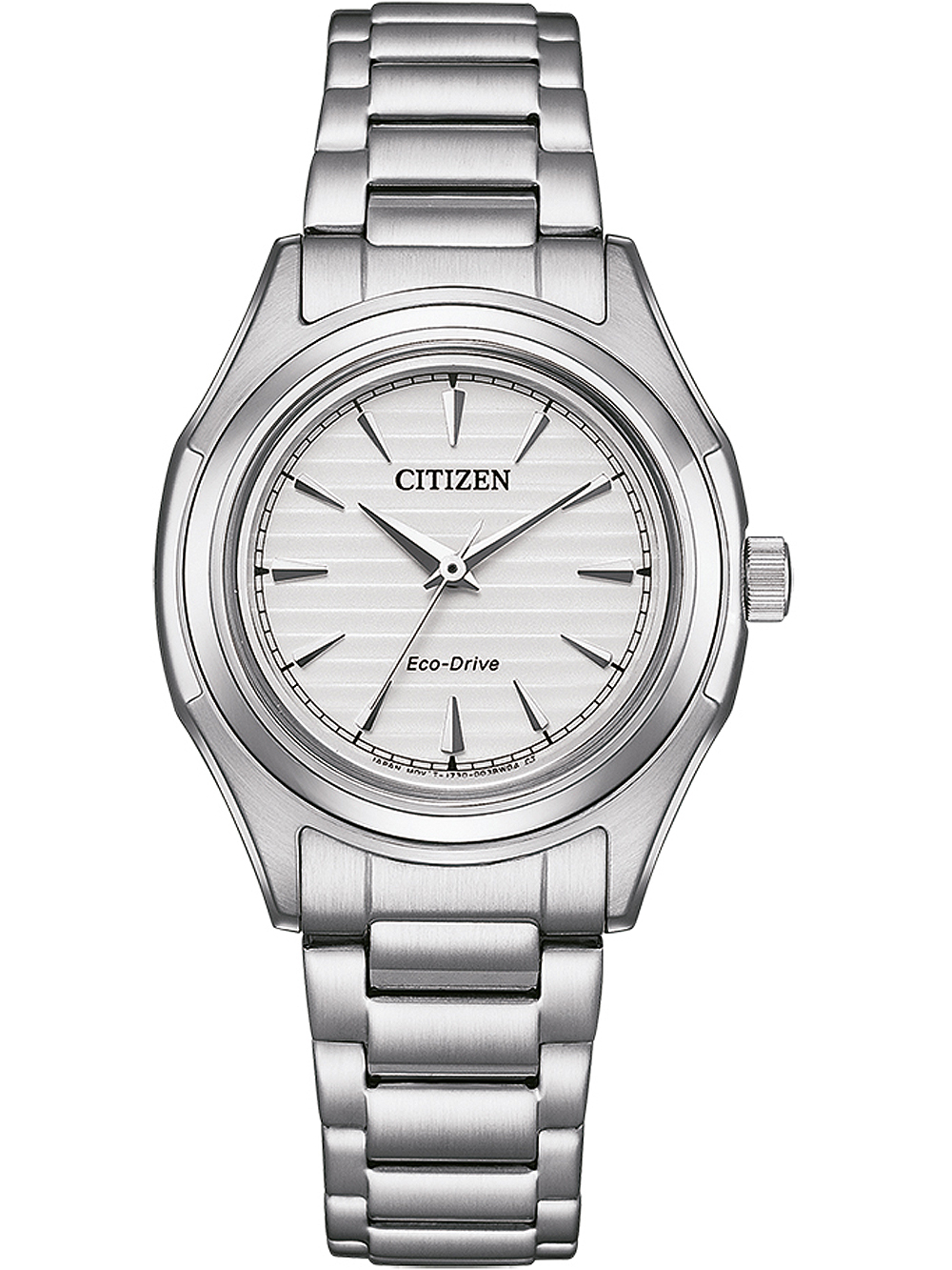 4974374334435 - Solaruhr CITIZEN FE2110-81A Armbanduhren silberfarben Damen Solaruhren Armbanduhr Damenuhr Edelstahlarmband bis 10 bar wasserdicht