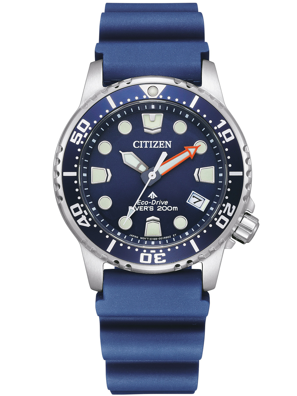 4974374335586 - Taucheruhr CITIZEN EO2021-05L Armbanduhren blau Taucheruhren Armbanduhr Herrenuhr Damenuhr Solar bis 20 bar wasserdicht