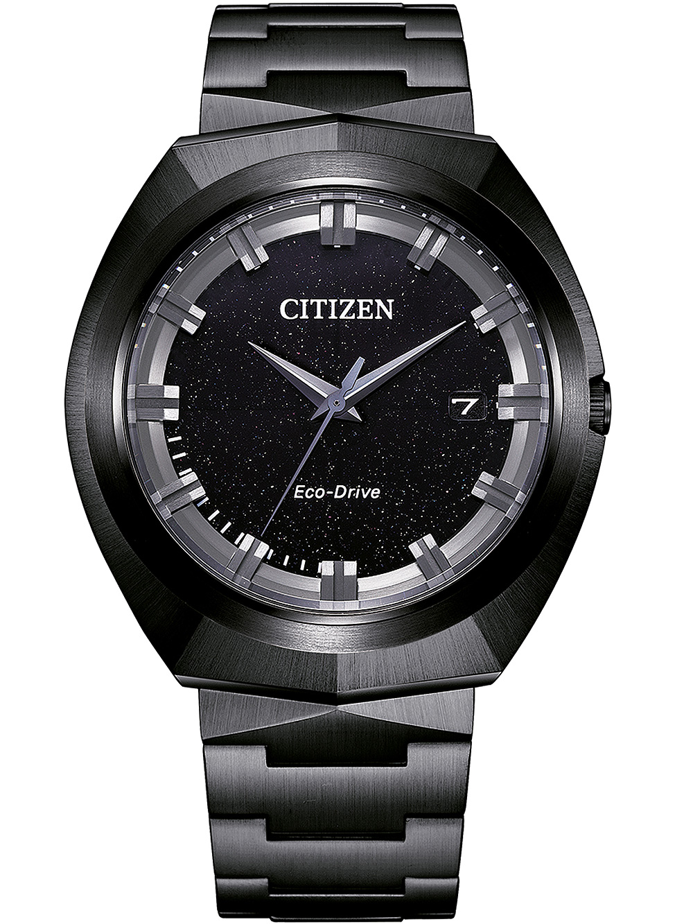 4974374337566 - Solaruhr CITIZEN Armbanduhren schwarz (silberfarben) Herren Uhren