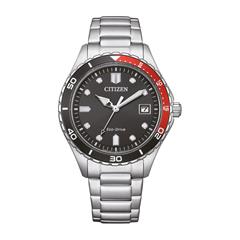 4974374339805 - Solaruhr CITIZEN AW1820-81E Armbanduhren silberfarben Herren Solaruhren Armbanduhr Herrenuhr Damenuhr Edelstahlarmband bis 10 bar wasserd