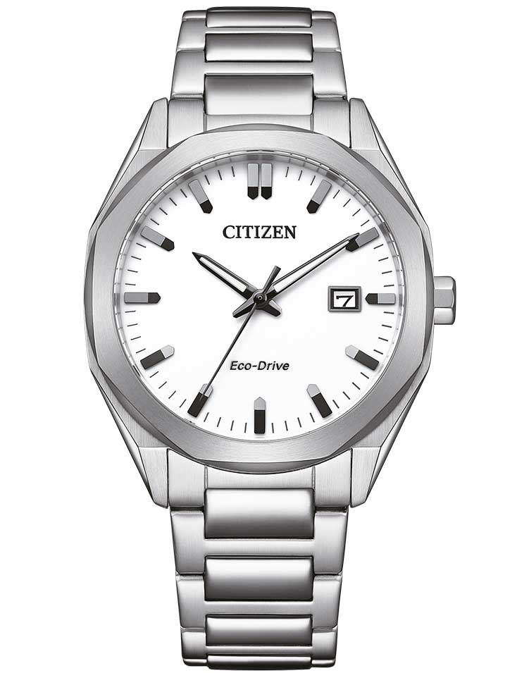 4974374339843 - Solaruhr CITIZEN BM7620-83A Armbanduhren silberfarben Herren Solaruhren Armbanduhr Herrenuhr