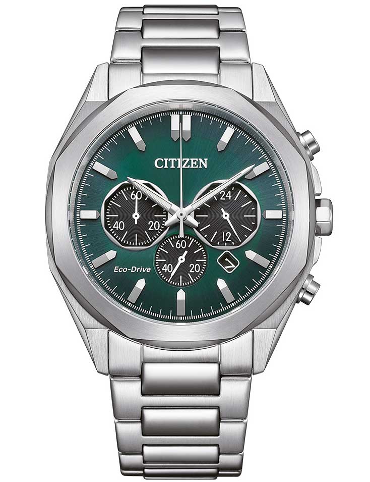 4974374340047 - Chronograph CITIZEN CA4590-81X Armbanduhren silberfarben Damen Solaruhren Armbanduhr Herrenuhr Damenuhr Solar StoppfunktionEdelstahlarmband