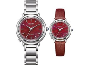 4974374341051 - CITIZEN® Damen Armbanduhr-Set EM1090-78X rot