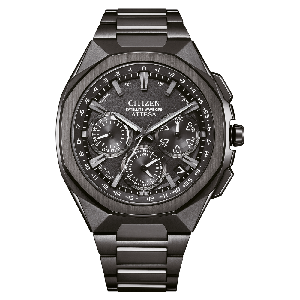 4974374344571 - CC4105-69E Herrenuhr Attesa Solar Satellite GPS Chrono 44mm 10ATM